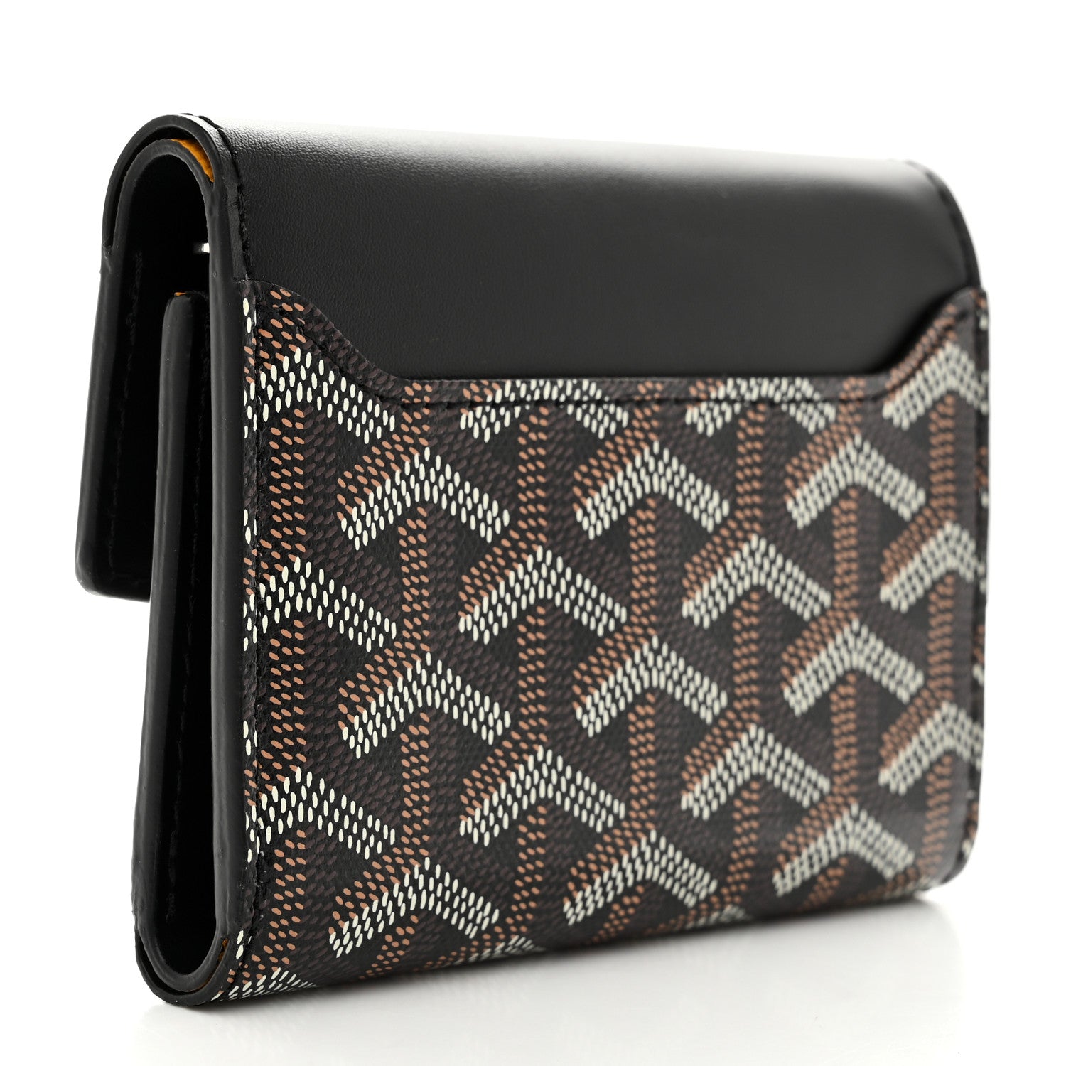 Goyard Goyardine Saint-Gabriel Compact Wallet Black 3 of 7