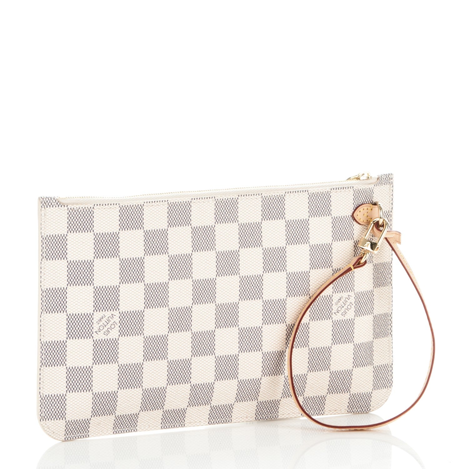 Louis Vuitton Damier Azur Neverfull MM GM Pochette 2 of 7