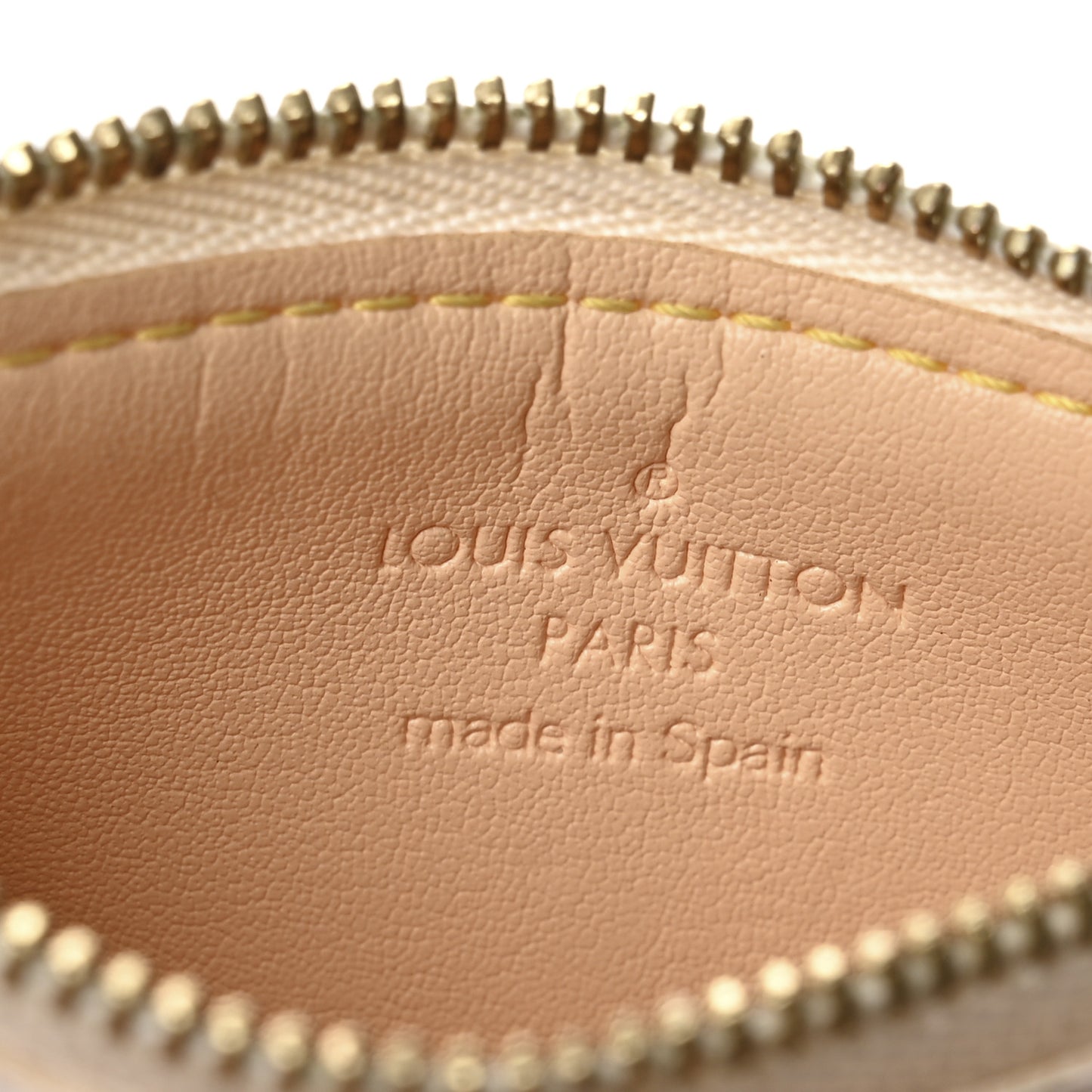 Monogram Multicolor Key Pouch White