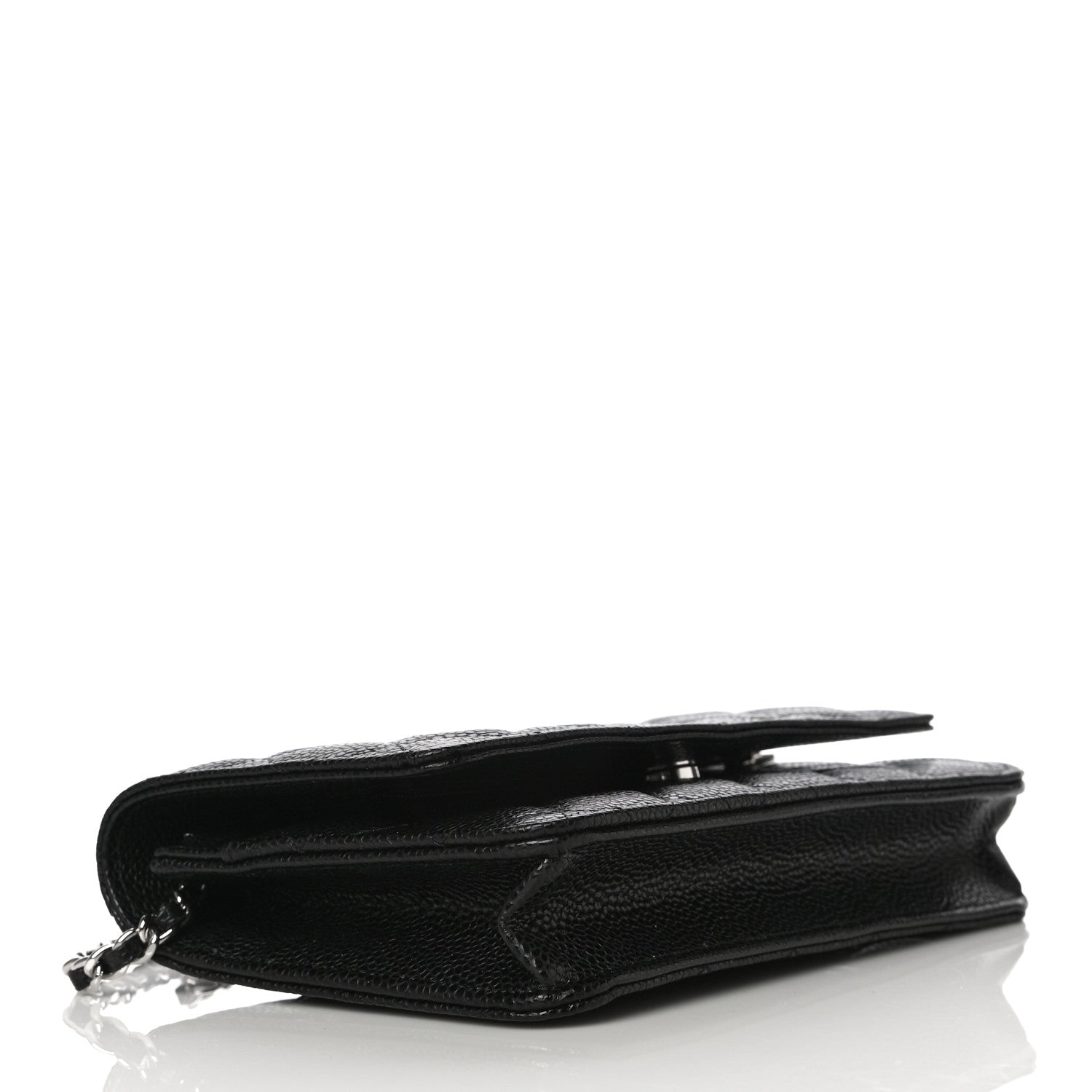 Chanel Caviar Quilted Wallet On Chain WOC Black 4 of 11