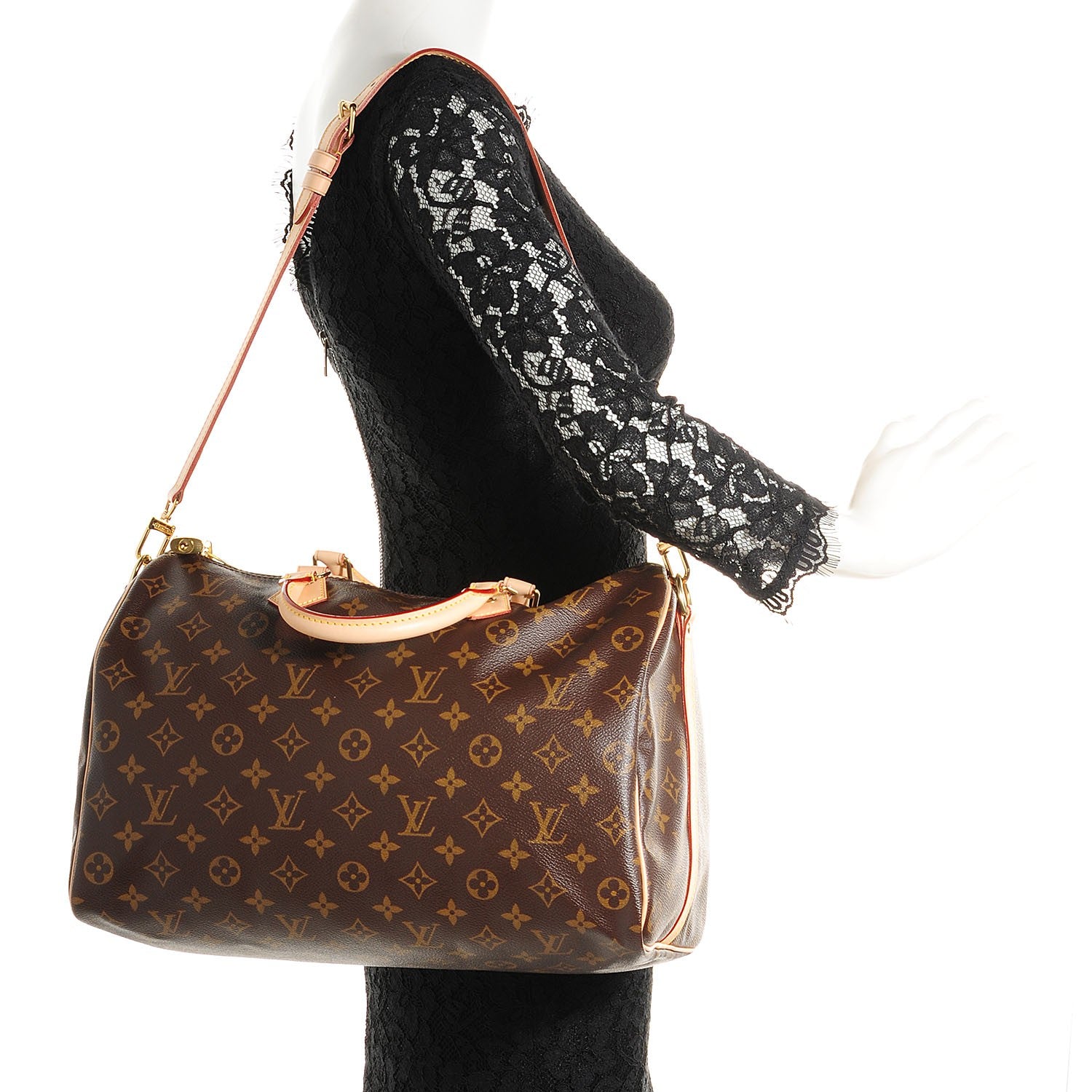 Louis Vuitton Monogram Speedy Bandouliere 35 94264