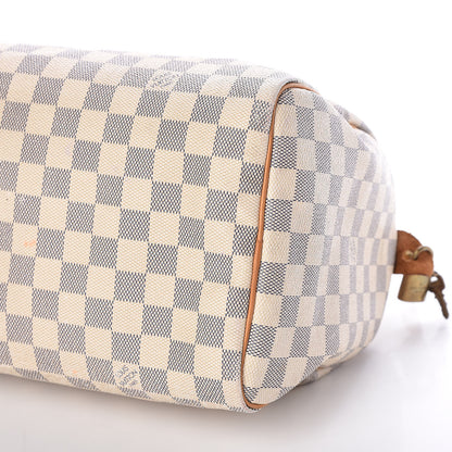 Louis Vuitton Damier Azur Speedy 30 14 of 16