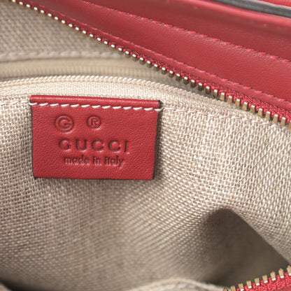 Gucci Microguccissima Small Bree Tote Red 6 of 10