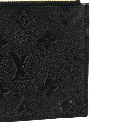 Louis Vuitton Empreinte Felicie Chain Wallet Zippered Insert Black 9 of 10