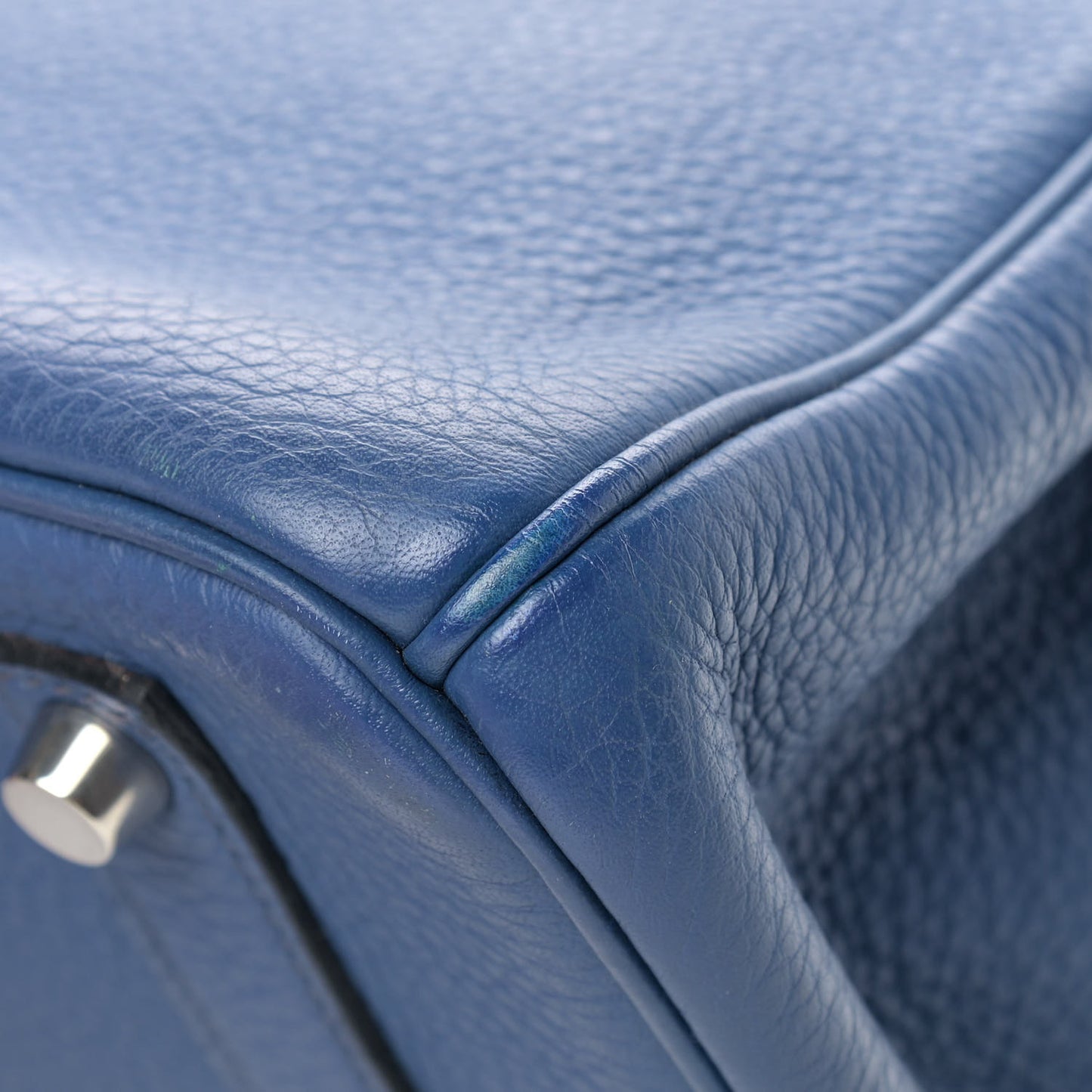 Togo Birkin 35 Bleu Brighton