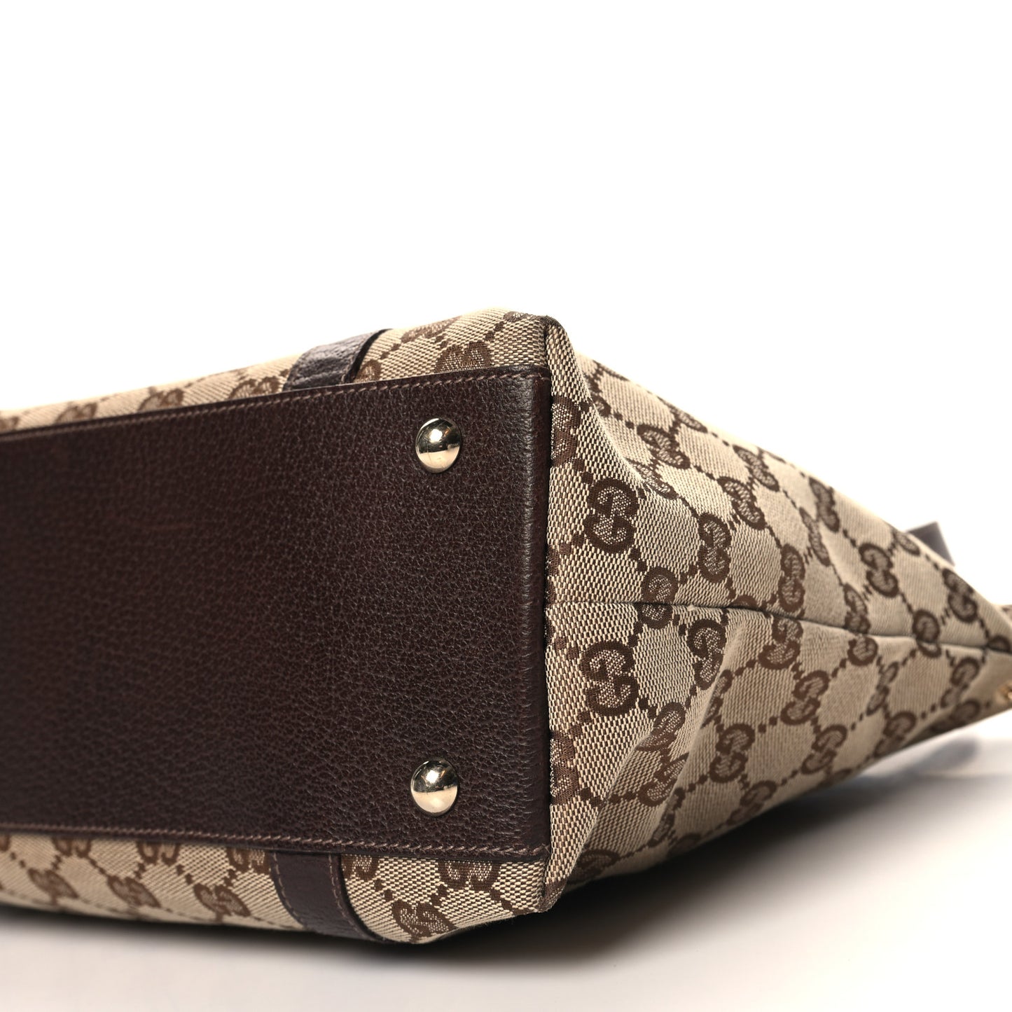 Monogram Medium Abbey Tote Brown