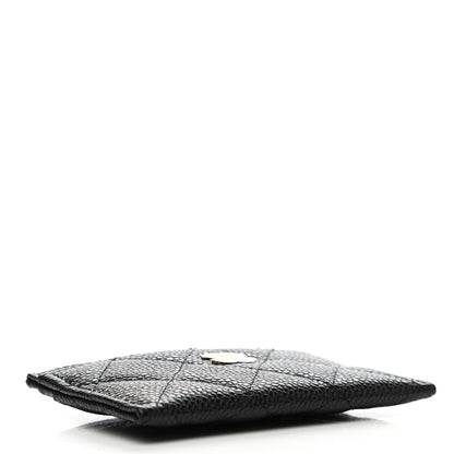 Chanel Caviar Quilted Card Holder Black 4 of 10