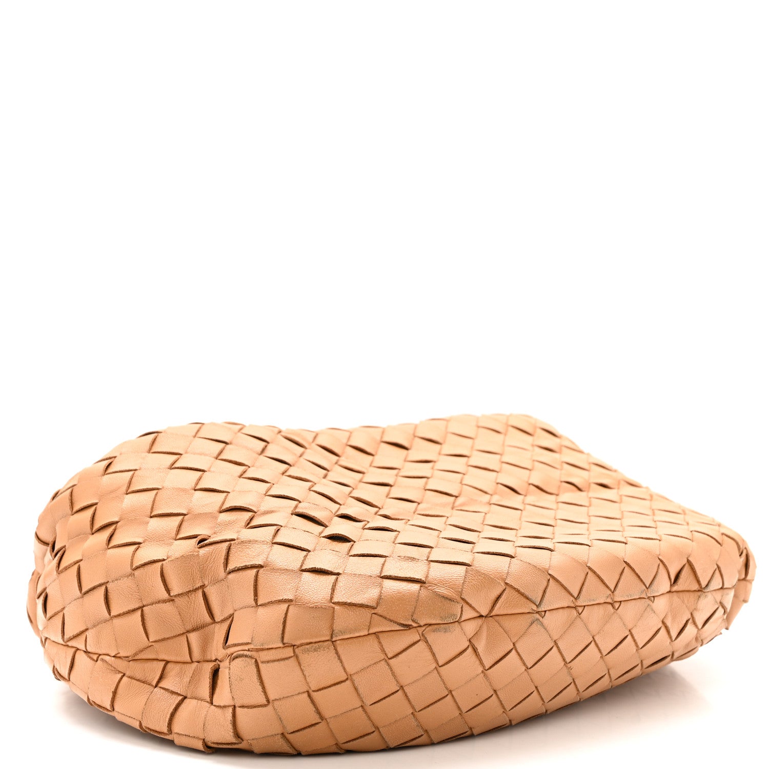 Bottega Veneta Nappa Intrecciato Teen Jodie Hobo Caramel 4 of 14