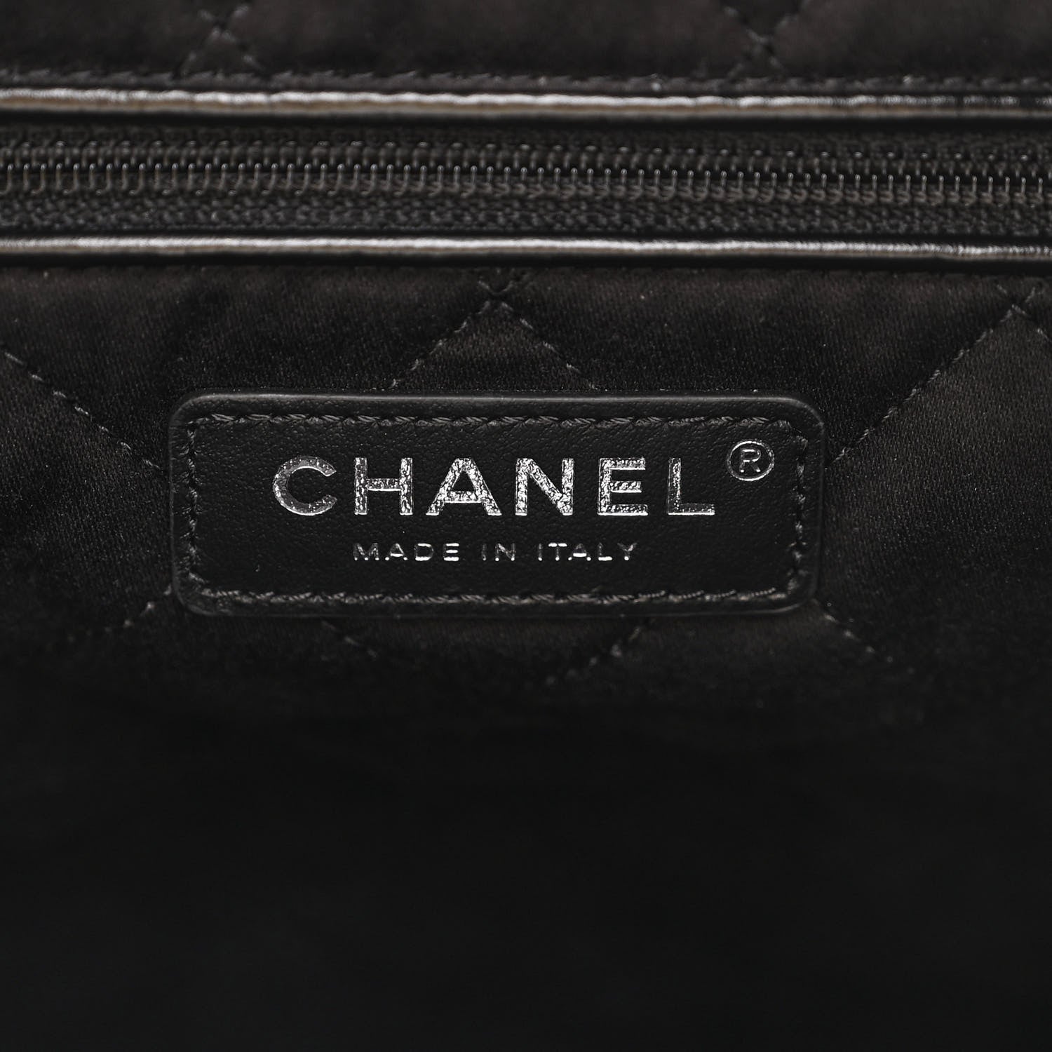 Chanel Shiny Calfskin Quilted Chanel 22 Black 6 of 11