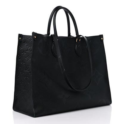 Louis Vuitton Empreinte Monogram Giant Onthego GM Black 3 of 17
