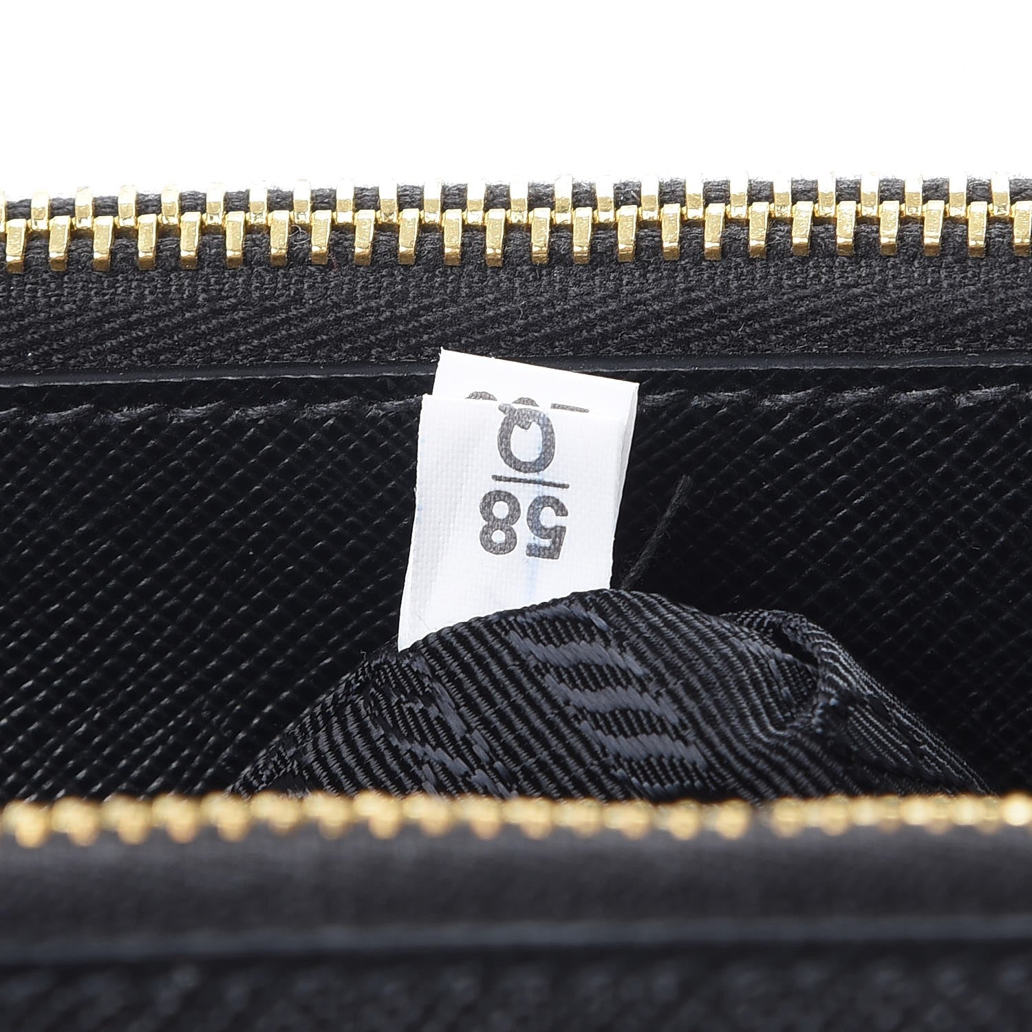 Prada Saffiano Mini Galleria Double Zip Tote Black 9 of 9