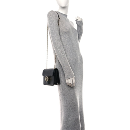 Gucci Dollar Calfskin Small Interlocking G Shoulder Bag Black 2 of 10