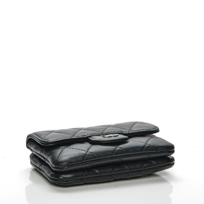 Chanel Lambskin Quilted Coin Purse Black 4 of 7