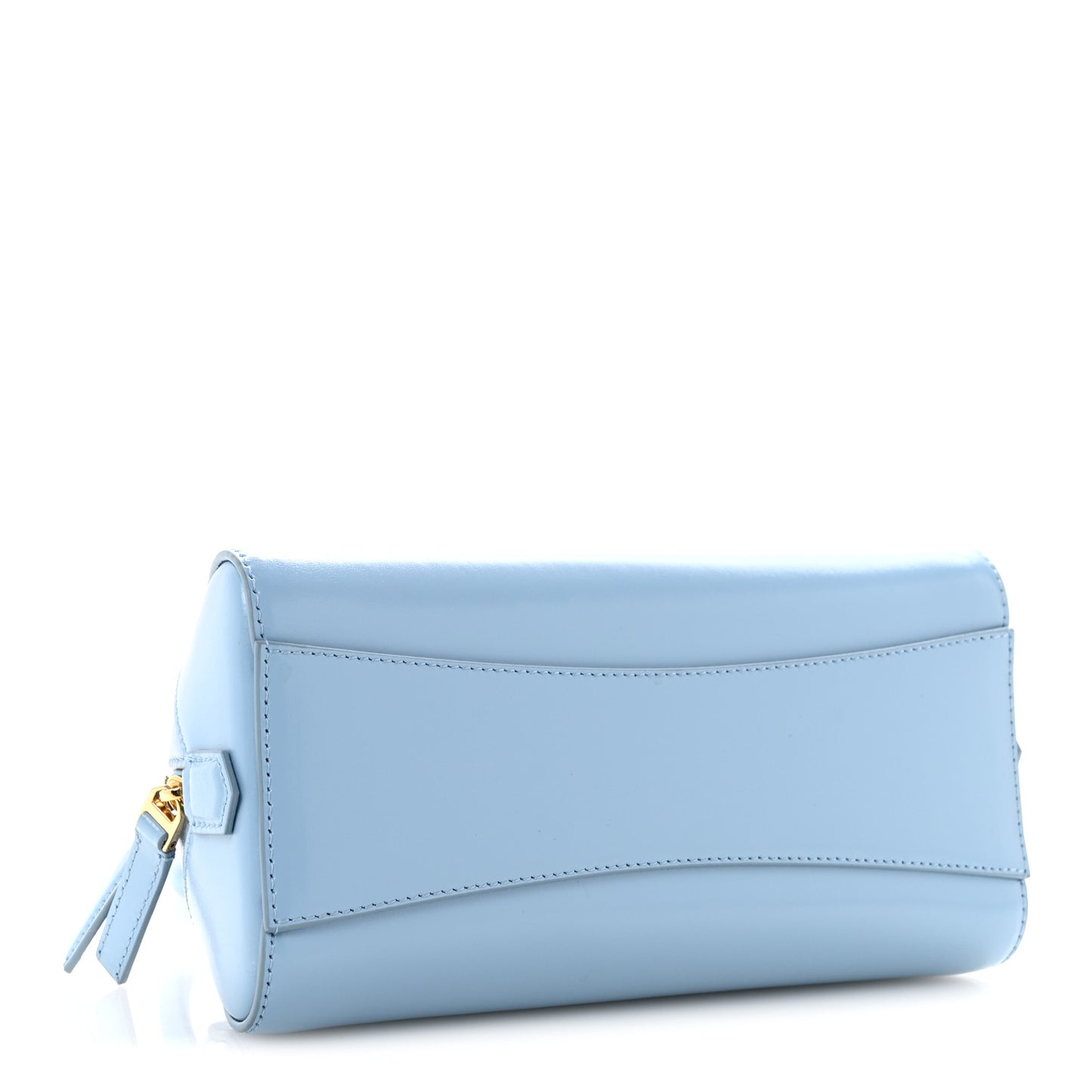 Box Calfskin East West Mini Antigona Light Blue
