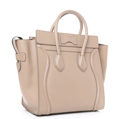 Celine Goatskin Mini Luggage Sand 2 of 19