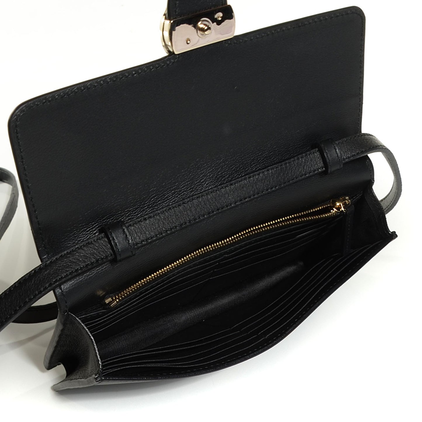 Calfskin Icon Wallet Black