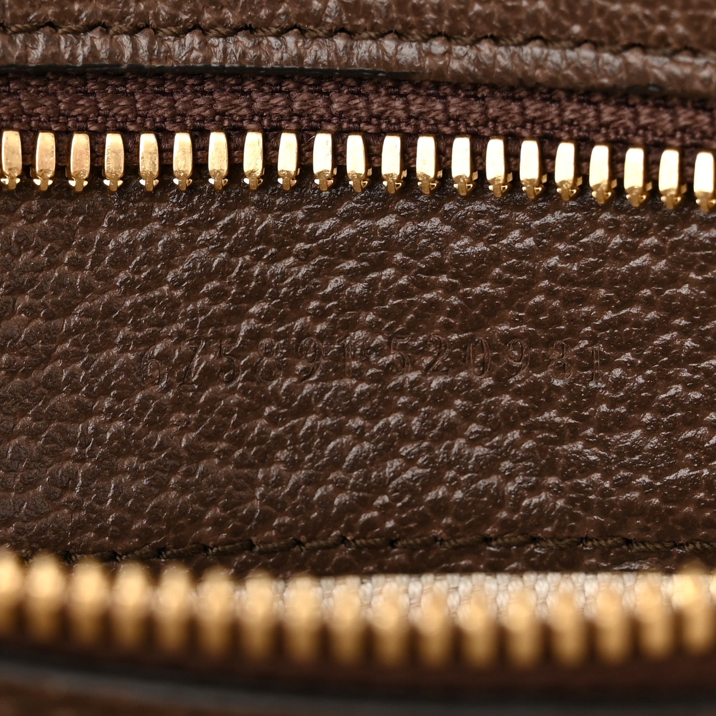 Monogram Jumbo GG Textured Dollar Calfskin Web Messenger Shoulder Bag Camel Ebony New Acero