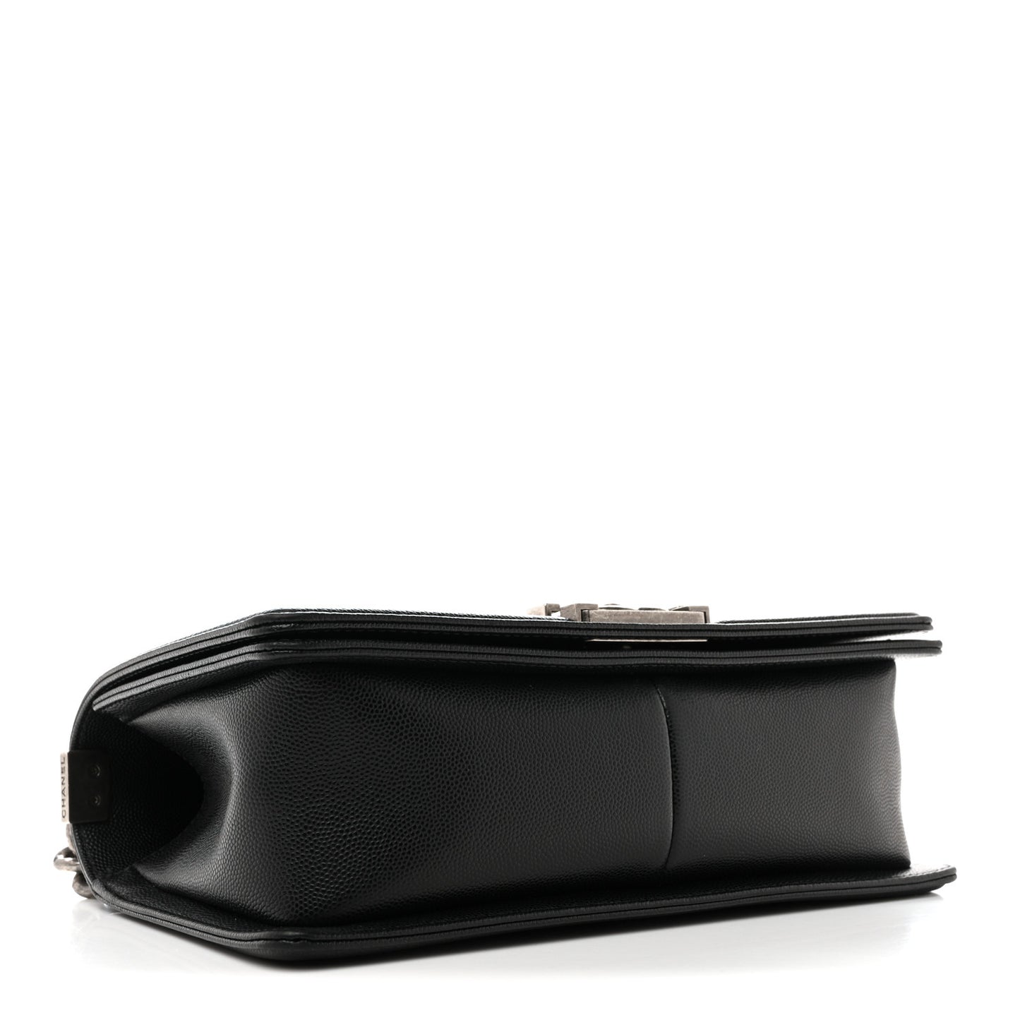 Caviar Quilted Medium Boy Flap Black