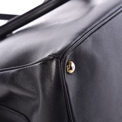 Prada Saffiano Medium Galleria Double Zip Tote Black 16 of 17