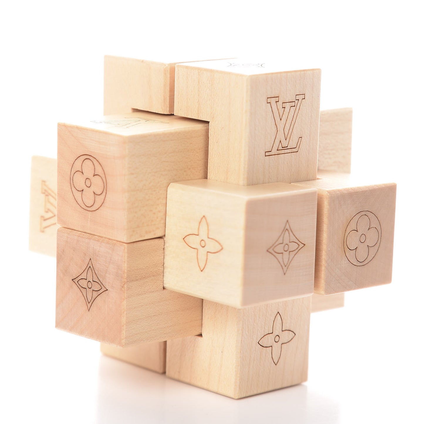 Le Pateki Wood Cube Puzzle VIP Gift