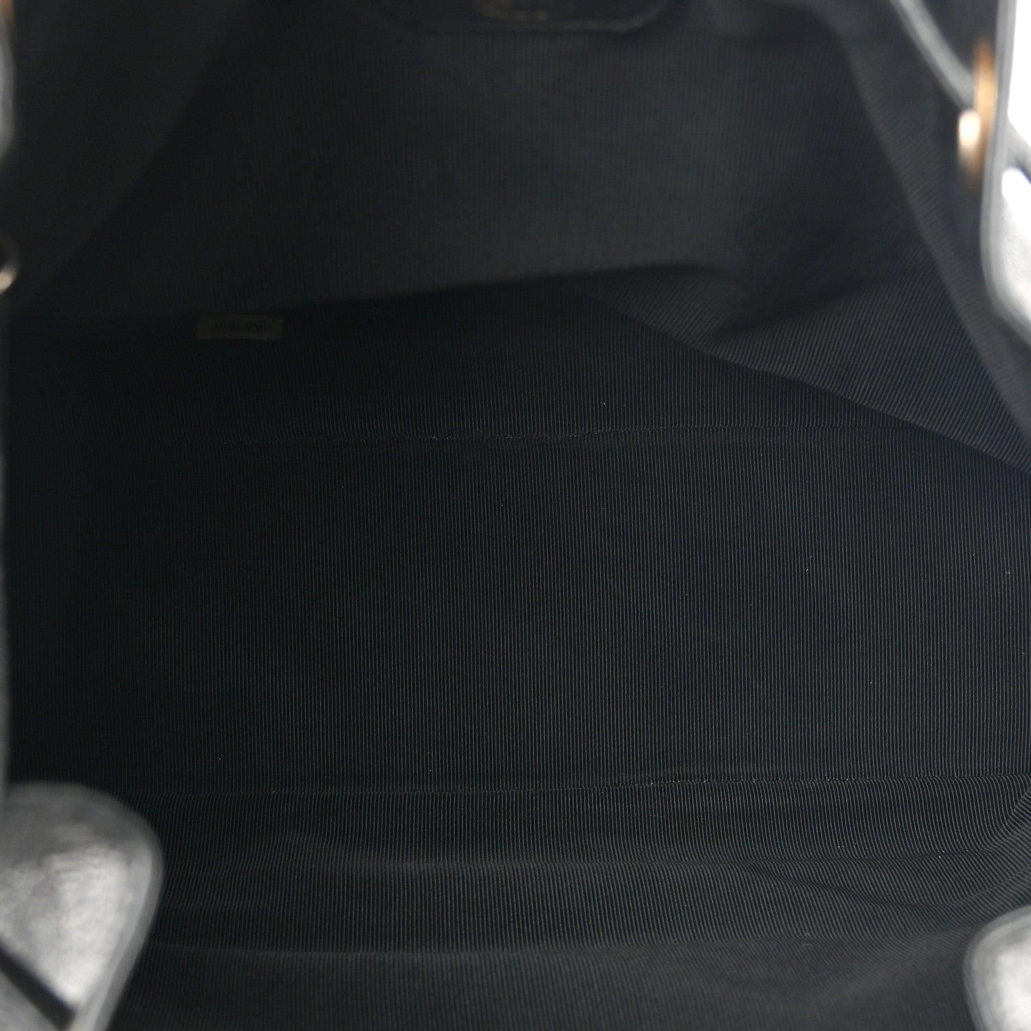 Chanel Caviar CC Drawstring Shoulder Bag Black 6 of 12