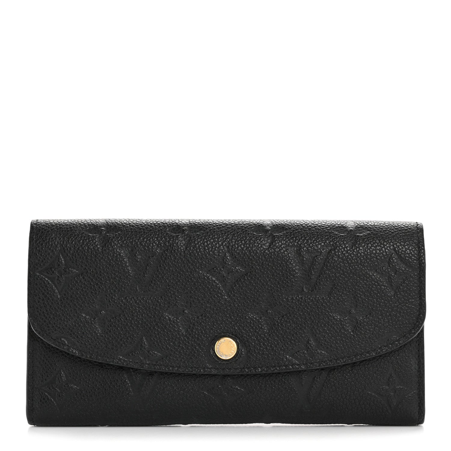 Louis Vuitton Empreinte Emilie Wallet Black Dune 1 of 9