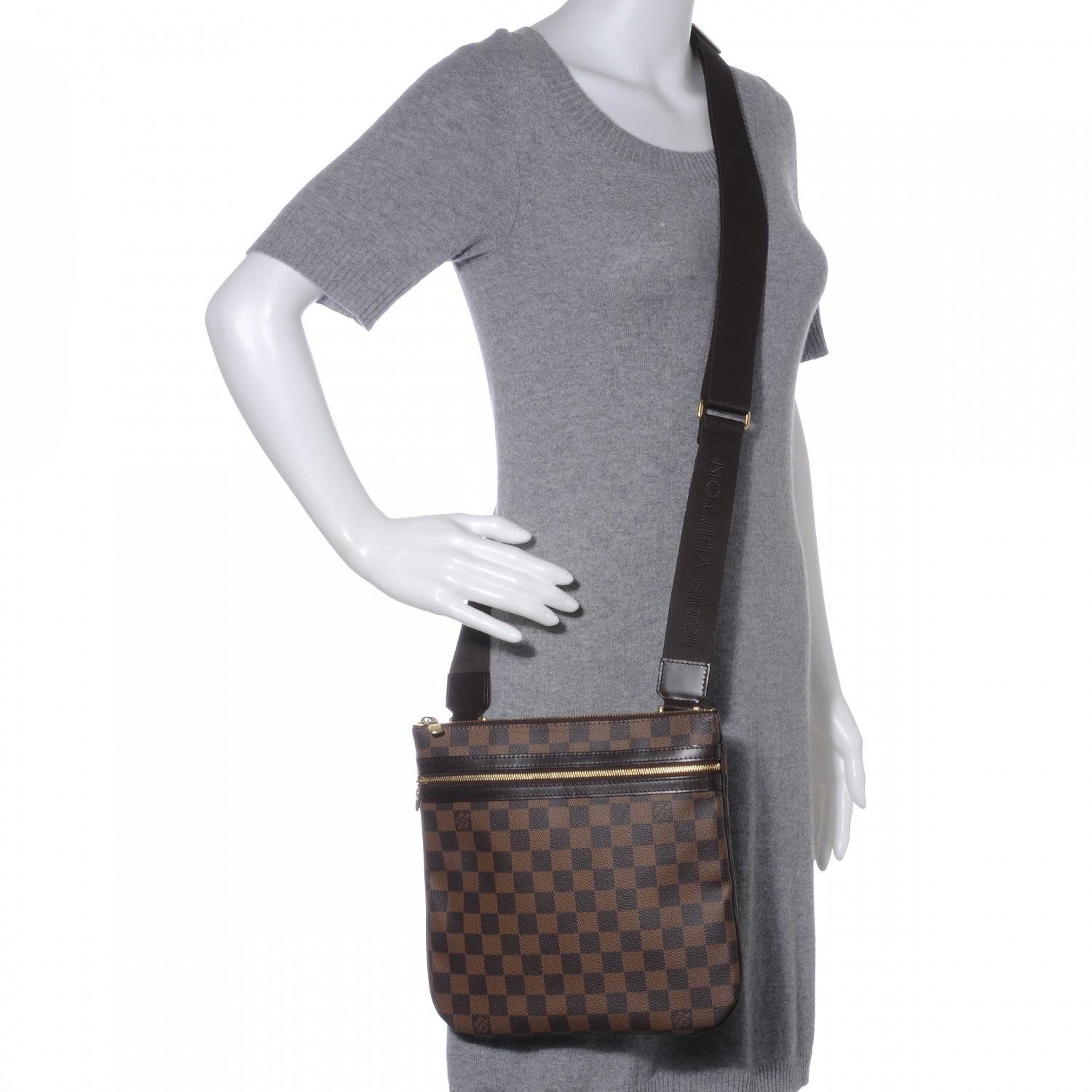 Louis Vuitton Damier Ebene Bosphore Pochette 2 of 7