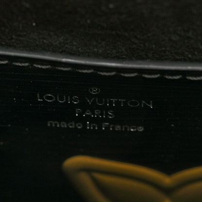 Louis Vuitton Epi Chain Flower Twist Shoulder Bag MM Black 7 of 10