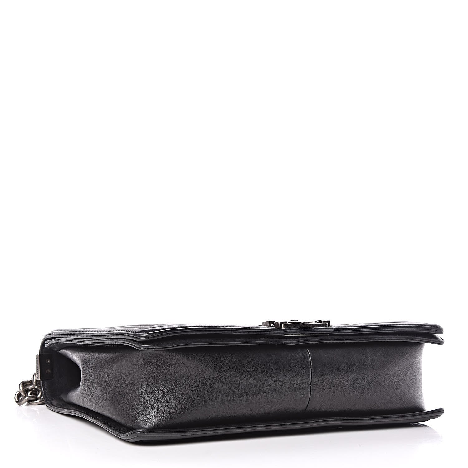 Chanel Calfskin Quilted Large Boy Flap Black 4 of 12