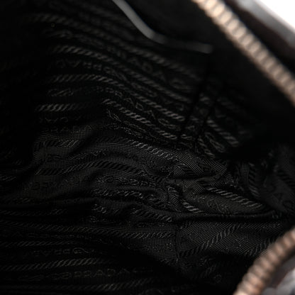 Prada Vernice Sfumata Shoulder Bag Black Nudo 5 of 9