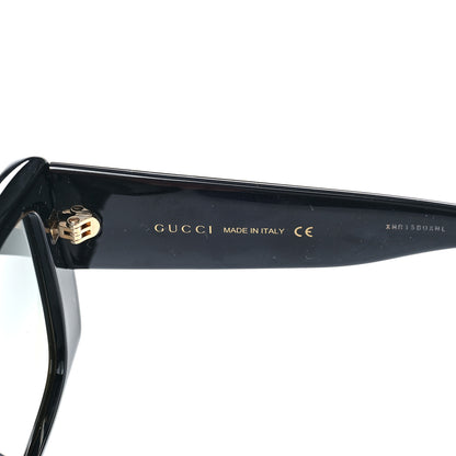 Gucci Acetate Square Frame Sunglasses GG0141SN Black 5 of 7