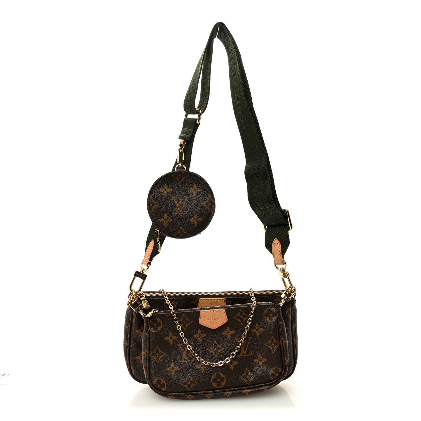 Monogram Multi Pochette Accessories Kaki