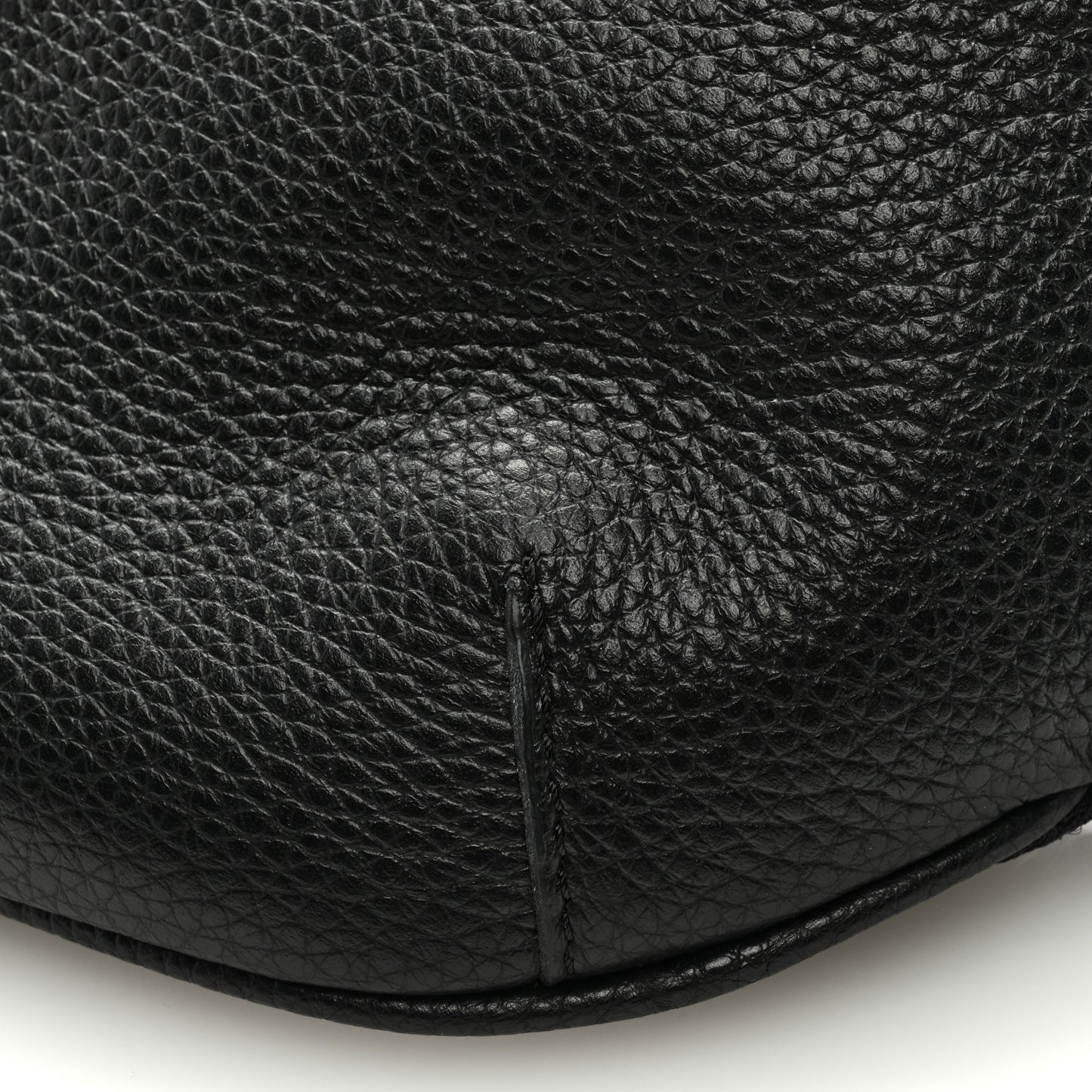 Grained Calfskin Vanitas Medea Belt Bag Black