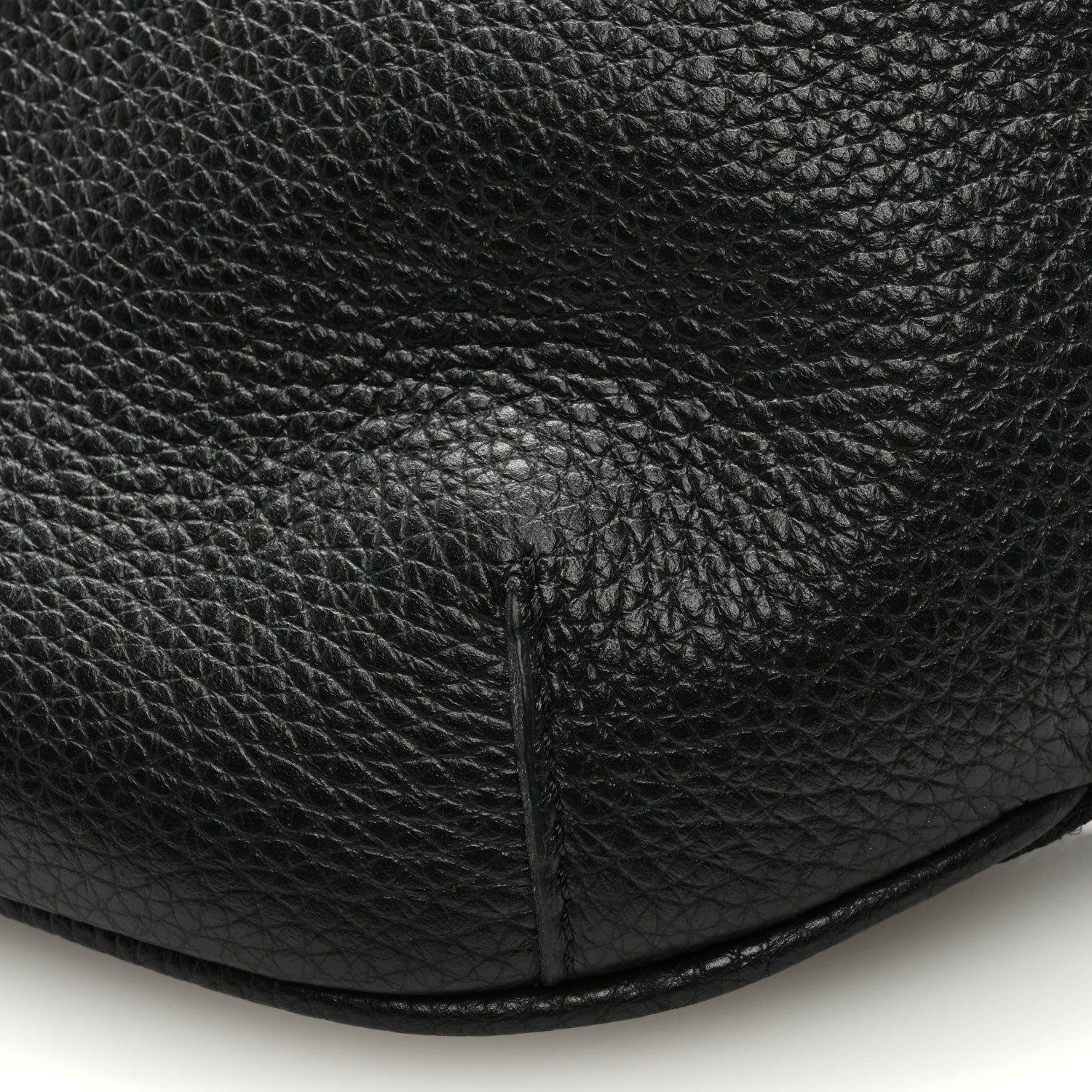 Versace Grained Calfskin Vanitas Medea Belt Bag Black 8 of 8