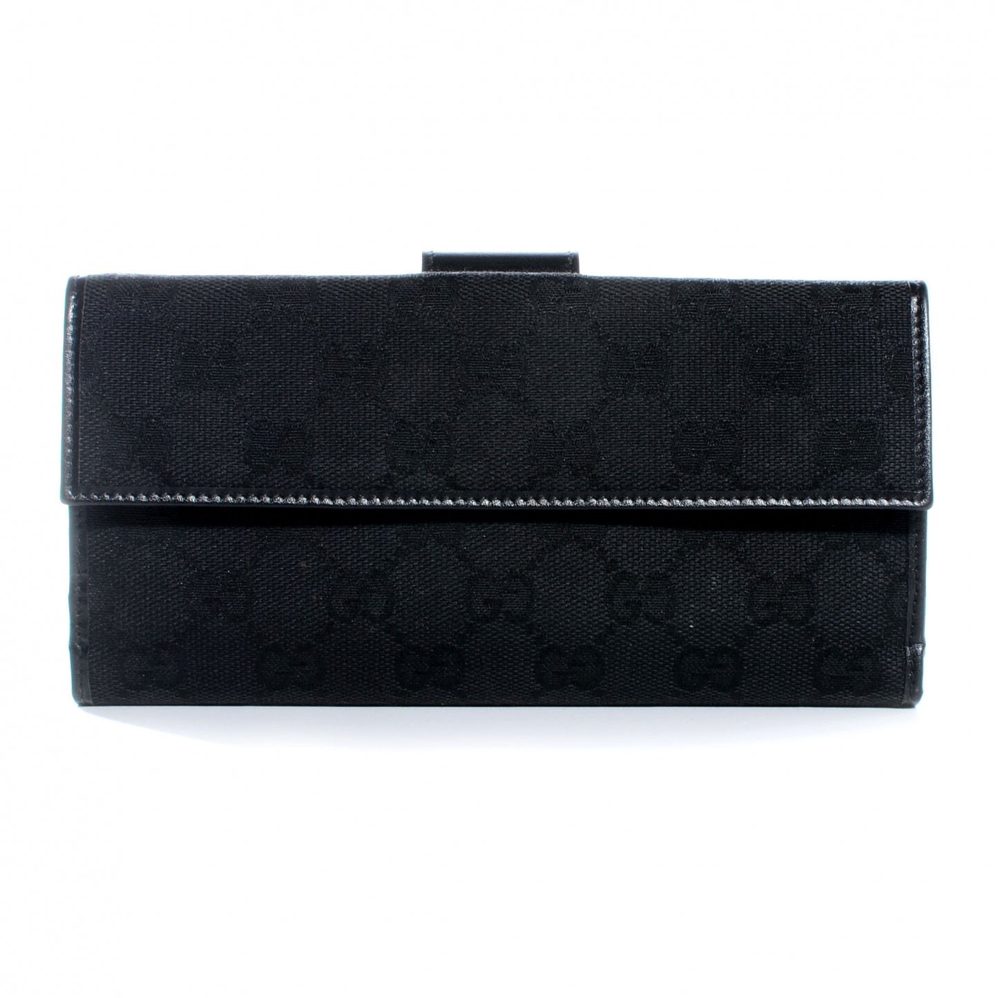 Monogram GG Continental Wallet Black