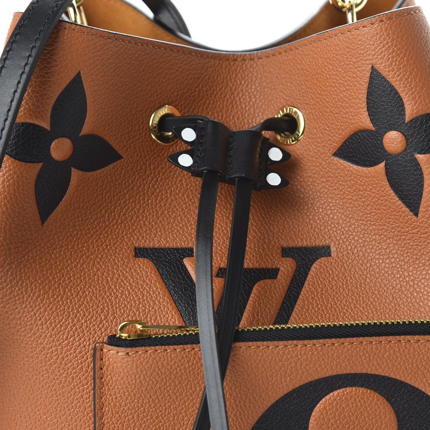 Empreinte Monogram Giant Crafty Neonoe MM Caramel Black