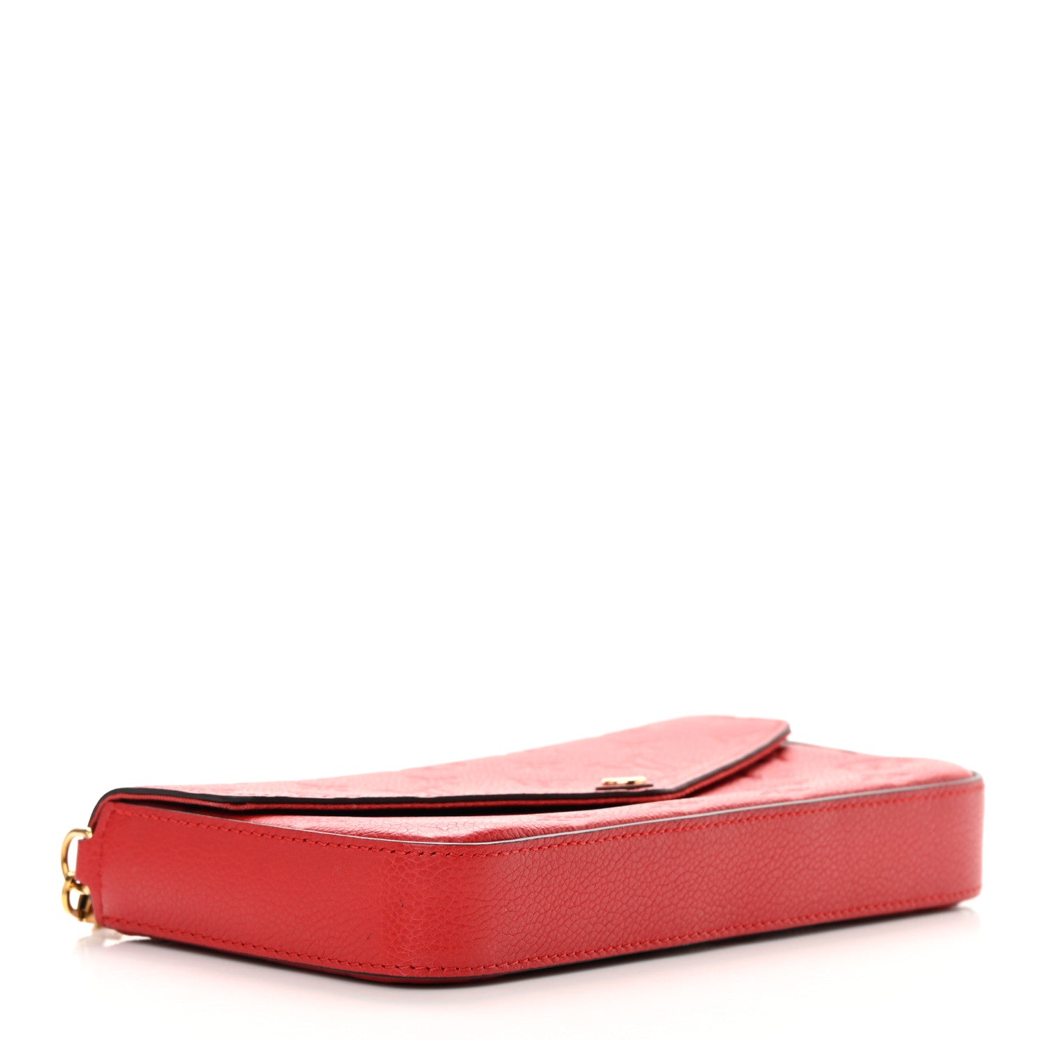 Louis Vuitton Empreinte Pochette Felicie Chain Wallet Scarlet 5 of 15