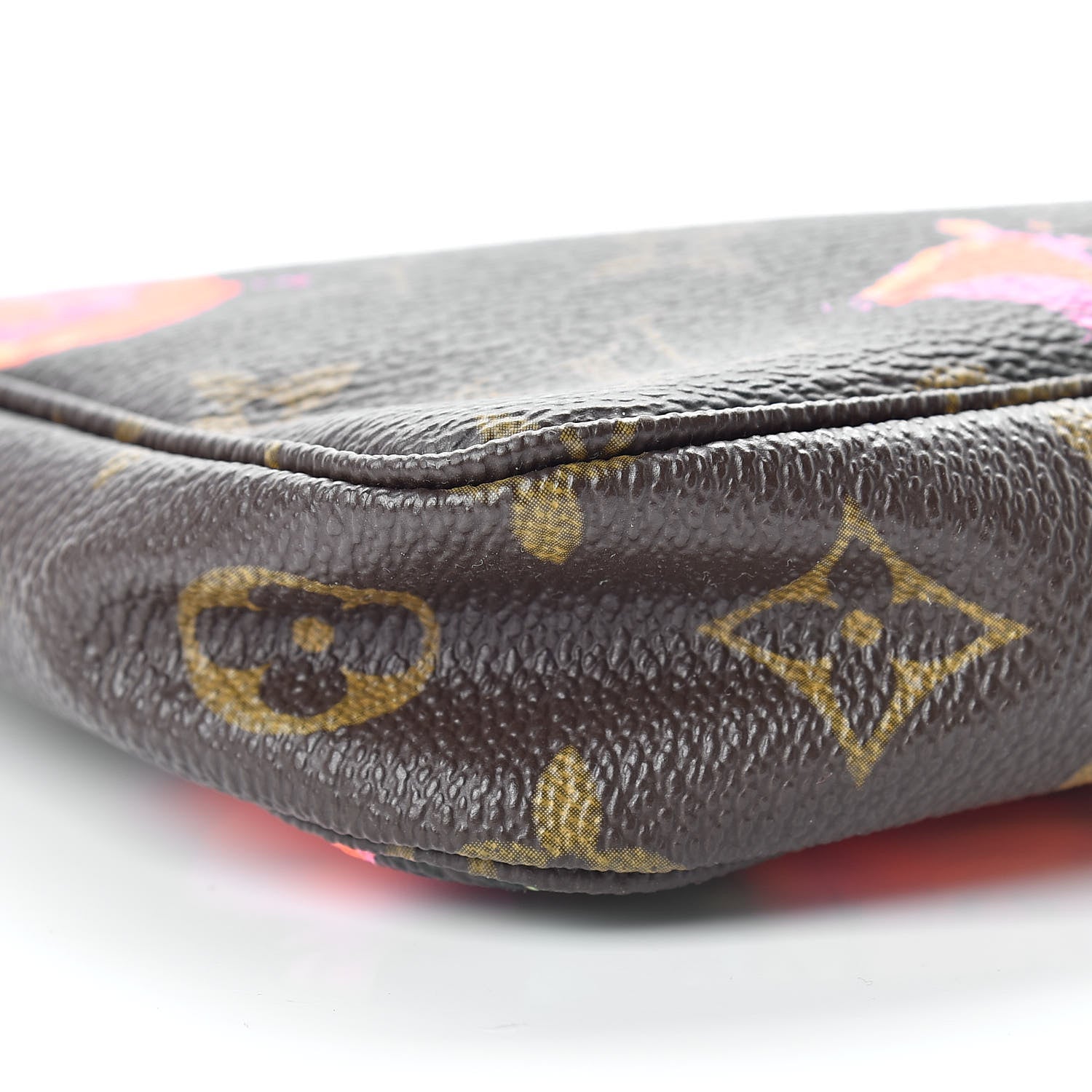 Louis Vuitton Monogram Roses Pochette Accessories 9 of 10