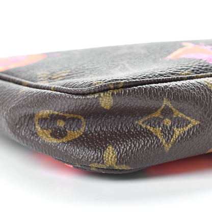 Louis Vuitton Monogram Roses Pochette Accessories 9 of 10