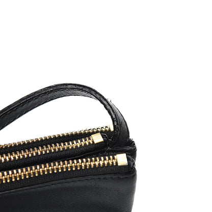 Celine Lambskin Small Trio Crossbody Bag Black 13 of 15