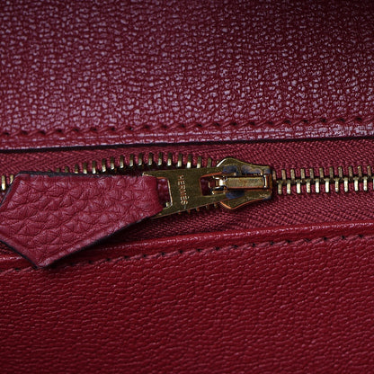 Hermes Togo Birkin 35 Rouge Grenat 18 of 38