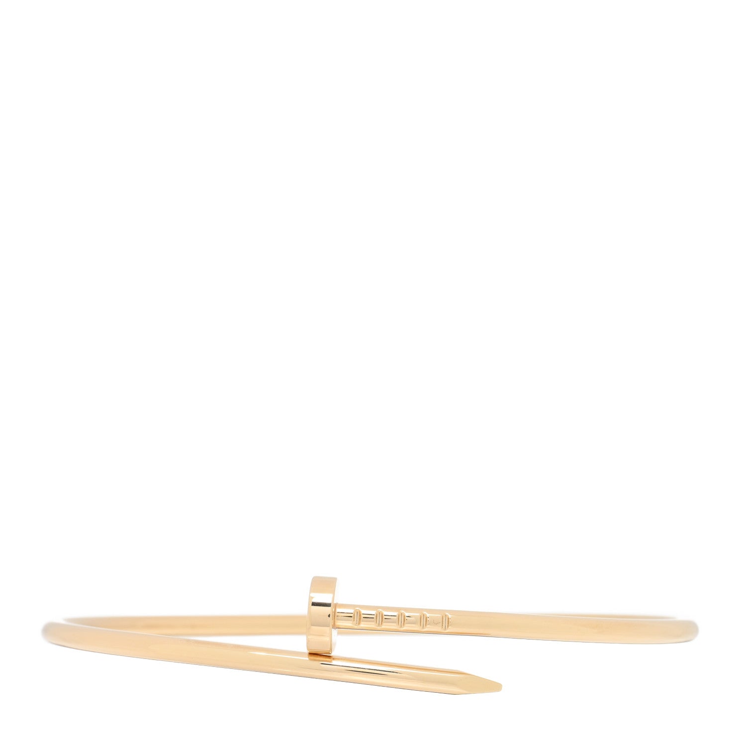 Cartier 18K Yellow Gold Small Juste Un Clou Bracelet 18 1 of 3