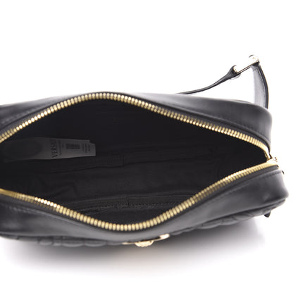 Versace Nappa Barocco Quilted Vanitas Medea Belt Bag Black 5 of 8
