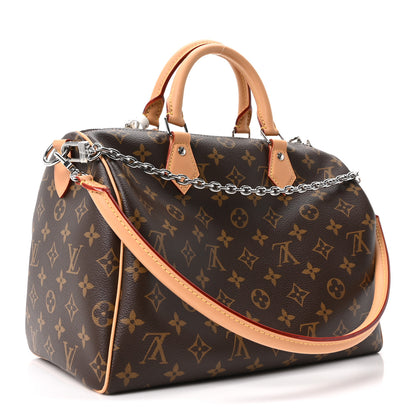 Louis Vuitton Monogram 57th Street NYC Speedy Soft 30 3 of 10