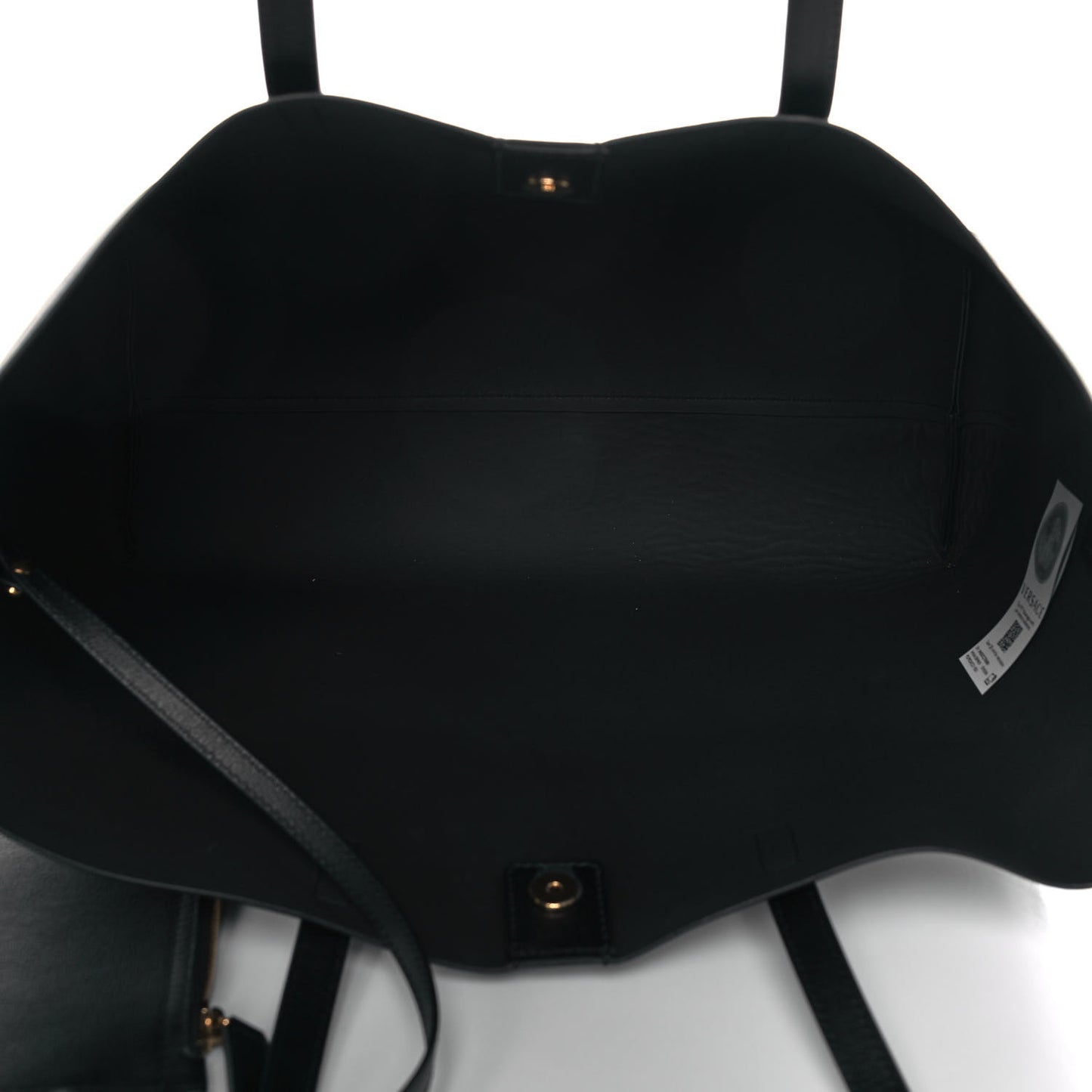 Calfskin Virtus Tote Black