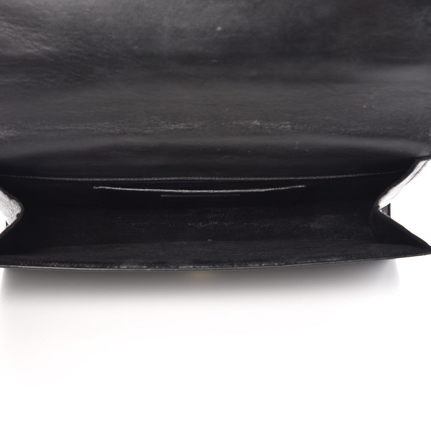 Calfskin Classic Monogram Tassel Clutch Black