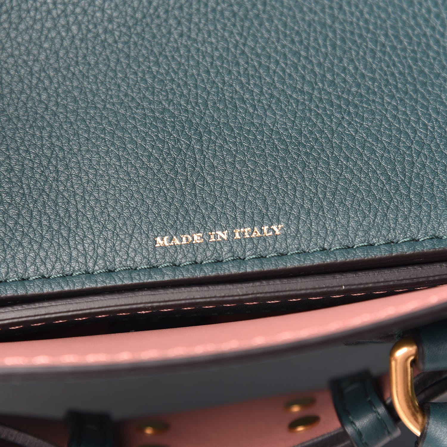 Burberry Soft Grain Calfskin Small Belt Bag Dark Cyan 7 of 10