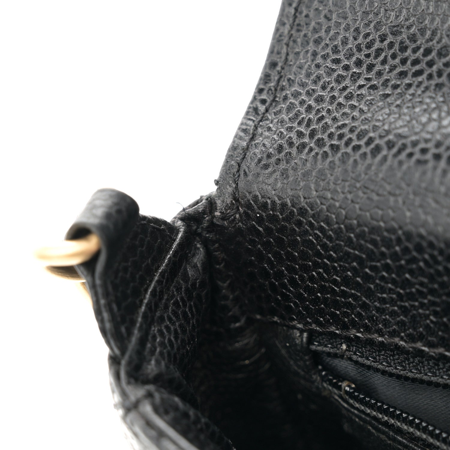 Chanel Caviar Quilted Mini Flap Black 12 of 14