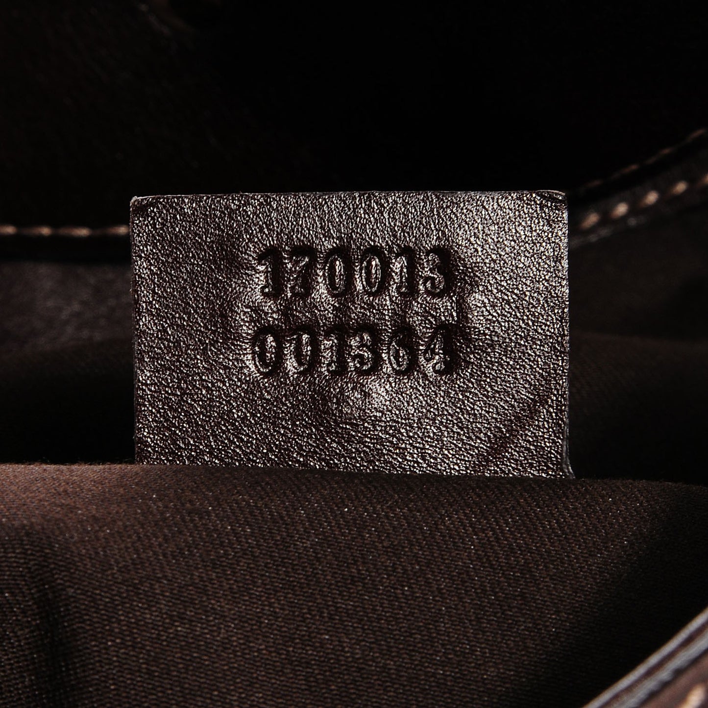 Monogram Medium Wave Hobo Dark Brown