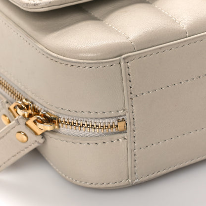 Saint Laurent Lambskin Matelasse Monogram Vicky Camera Bag Crema Soft 7 of 10